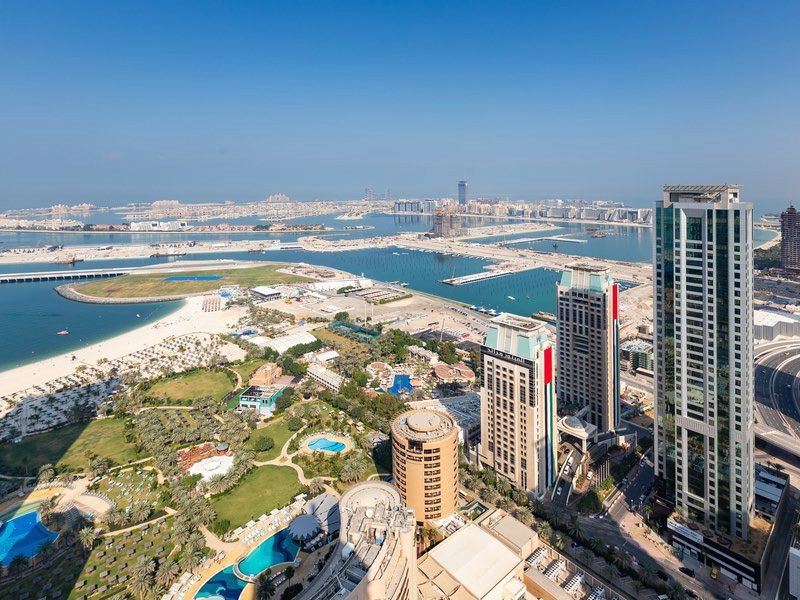 4 Bed Sea View Penthouse in Trident Grand (Dubai Marina)